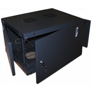 19" wall enclosure with metal door, “Next” series